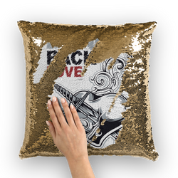 Bring Back Love Drippin Sequin Cushion Cover