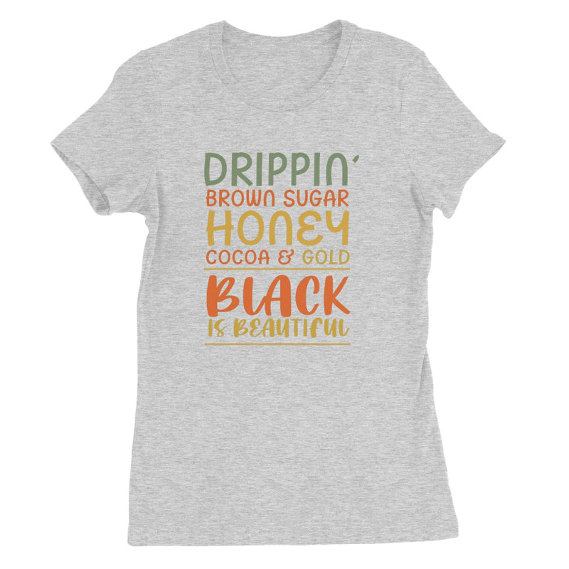 Black Is Beautiful Women's Favourite T-Shirt - Staurus Direct