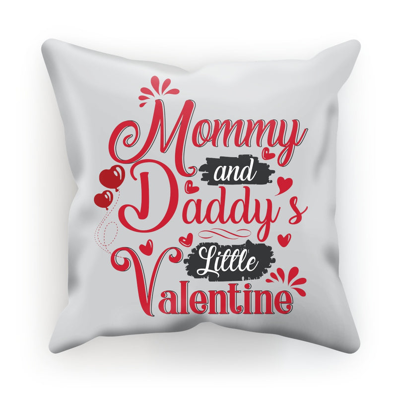 Mummy and Daddys Little Valentine Cushion - Staurus Direct