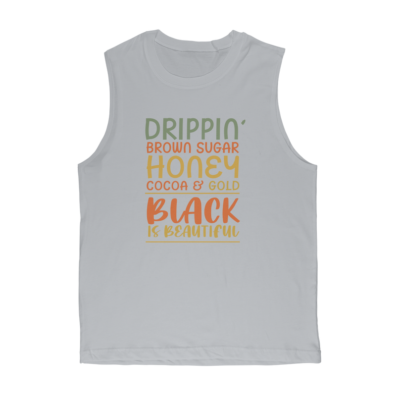 Black Drippin Classic Adult Muscle Top