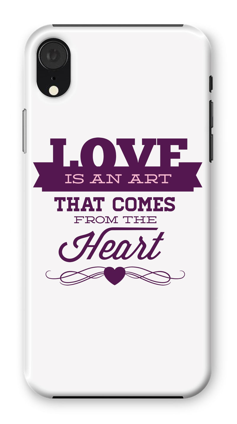 Love Is An Art Phone Case - Staurus Direct