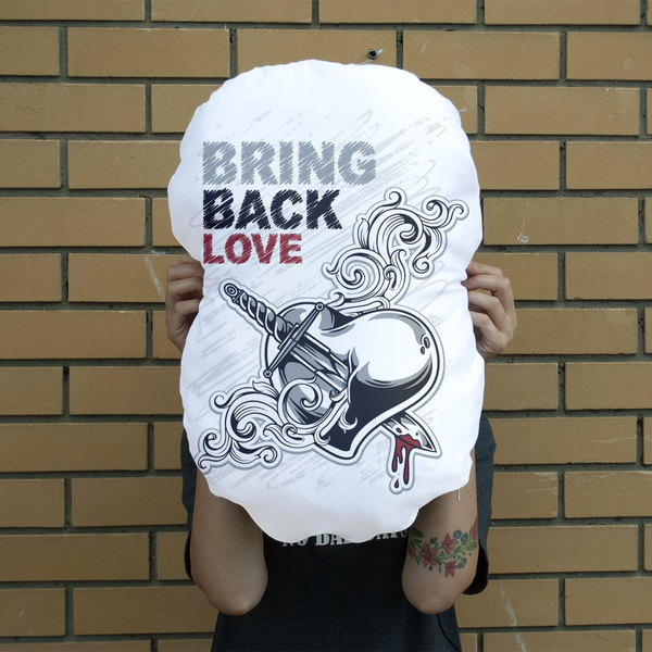 Bring Back Love Giant Face Cushion