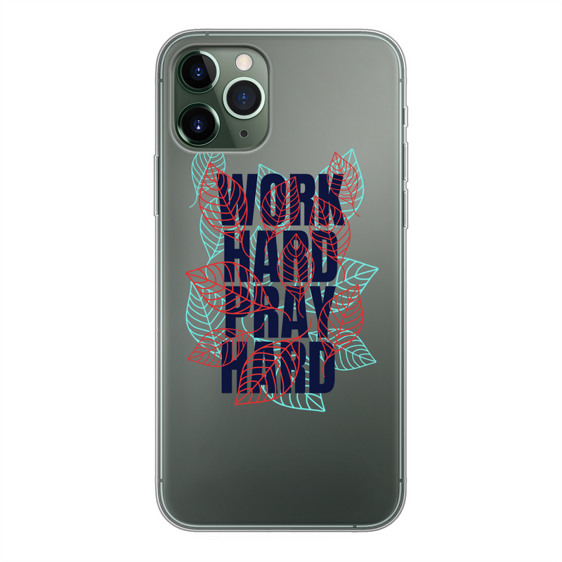 WHPH Back Printed Transparent Soft Phone Case