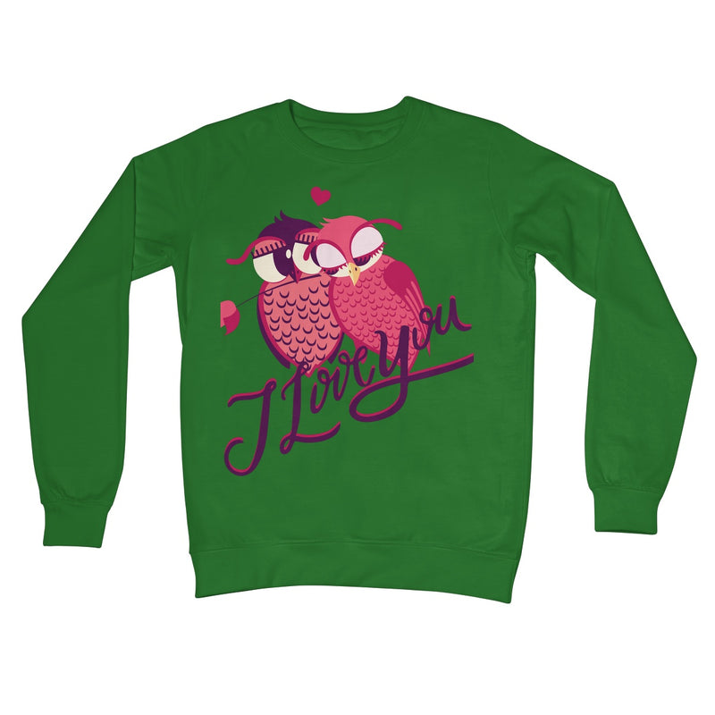 Owls Love You Crew Neck Sweatshirt - Staurus Direct