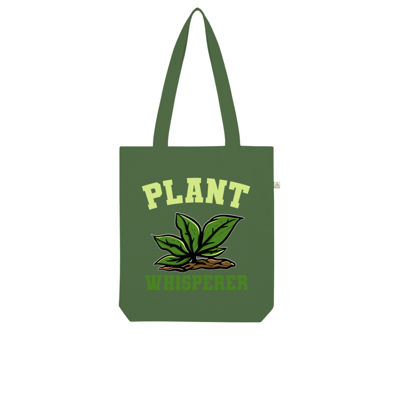 Plant Whisperer Organic Tote Bag - Staurus Direct