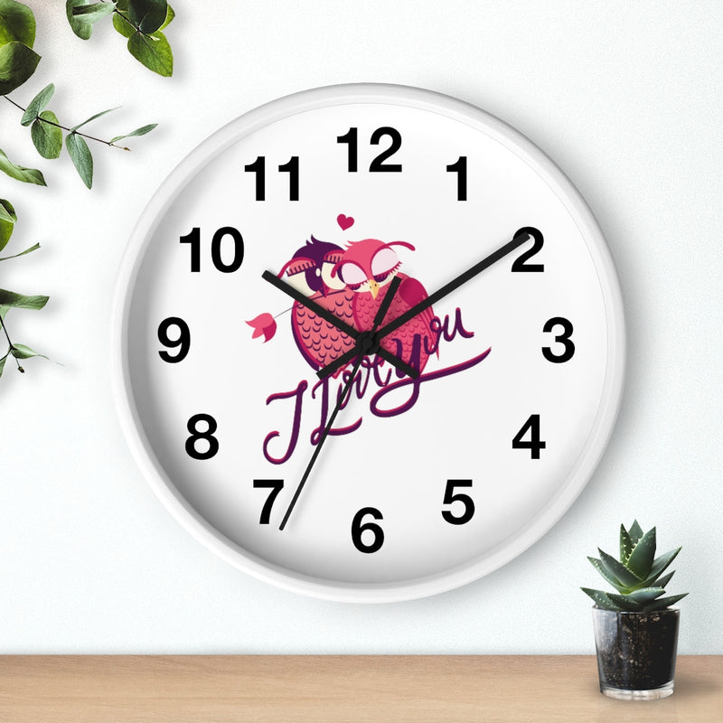 I Love You Limited Edition Valentines Wall clock - Staurus Direct
