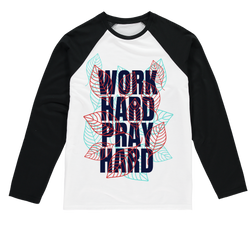WHPH Drippin Sublimation Baseball L/Sleeve T-Shirt