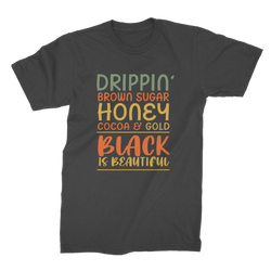Black Drippin Premium Jersey Men's T-Shirt