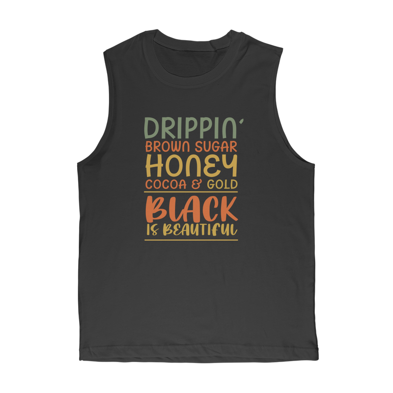 Black Drippin Premium Adult Muscle Top