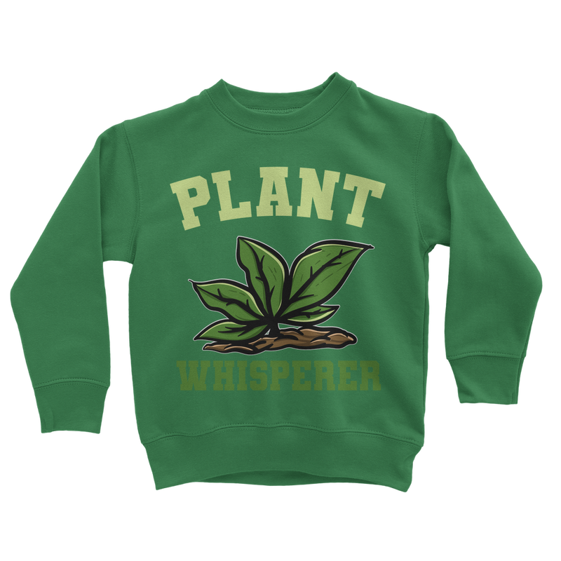 Plant Whisperer Classic Kids Sweatshirt - Staurus Direct