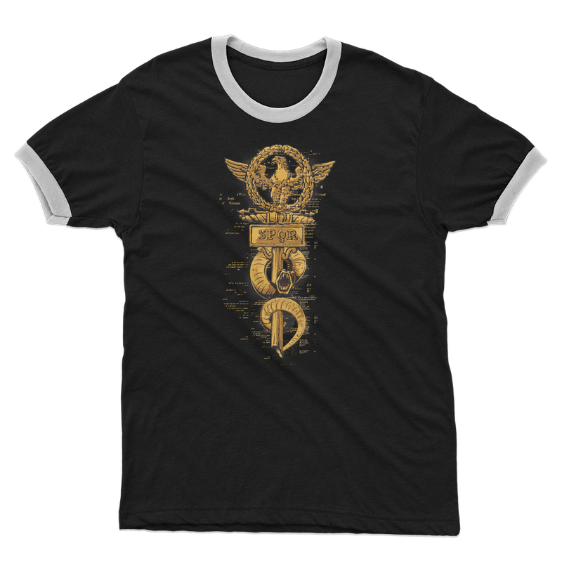 Golden Spore Adult Ringer T-Shirt