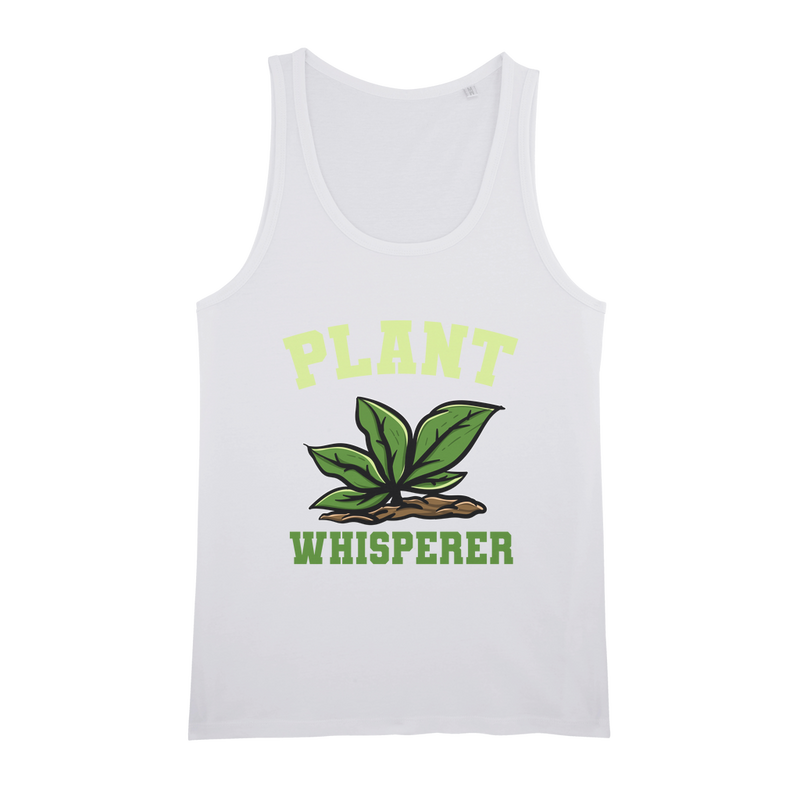 Plant Whisperer Organic Jersey Unisex Tank Top - Staurus Direct
