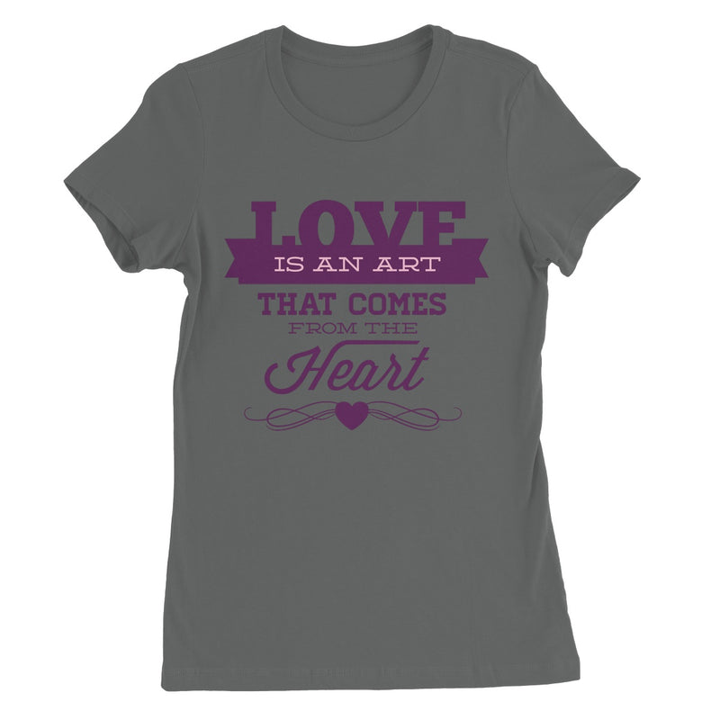 Love Is An Art Women's Favourite T-Shirt - Staurus Direct