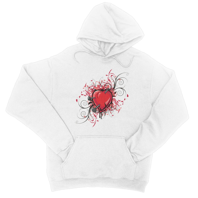 Nail In The Heart College Hoodie - Staurus Direct