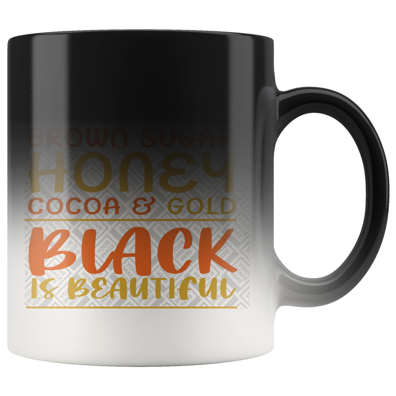 Black Is Beautiful Magic Mug - Staurus Direct