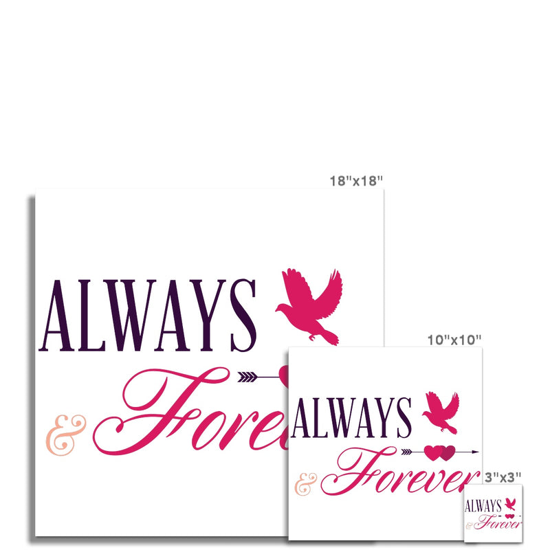 Always & Forever C-Type Print - Staurus Direct