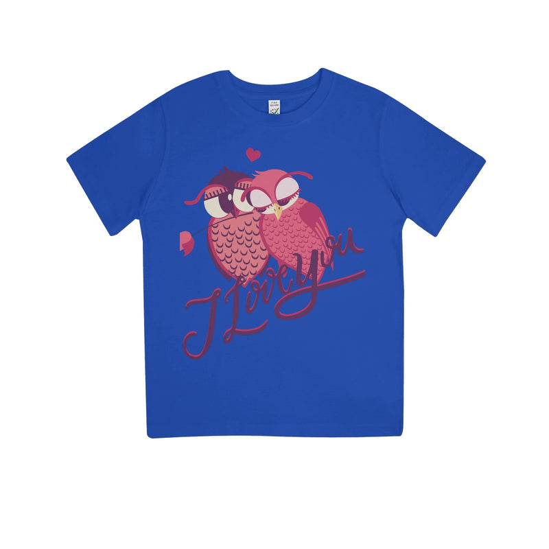 Owls Love You Kids 100% Organic T-Shirt - Staurus Direct