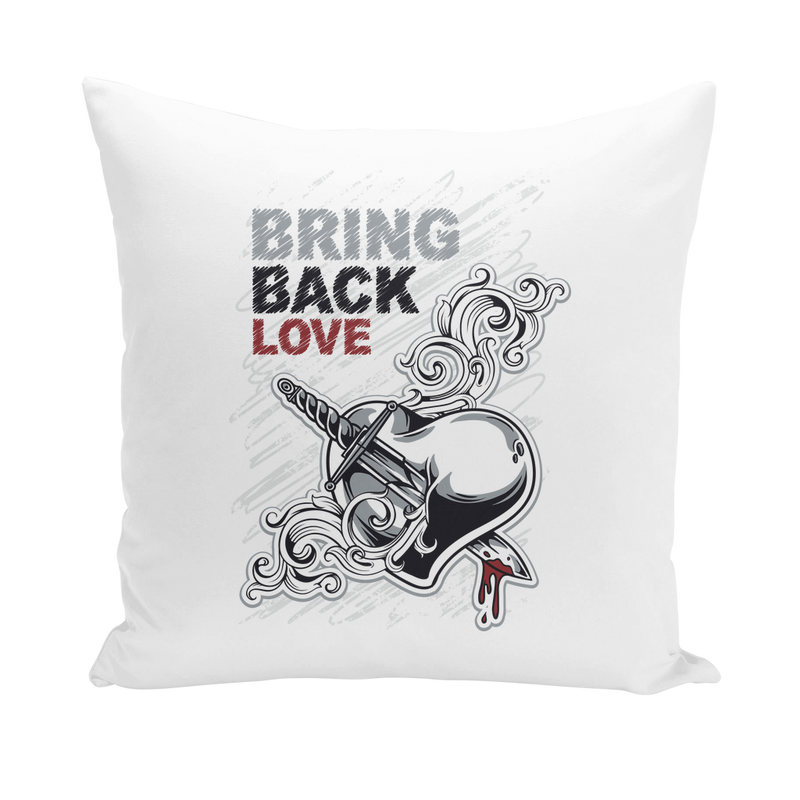 Bring Back Love Throw Pillows