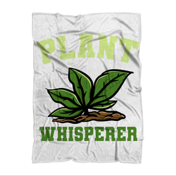 Plant Whisperer Premium Sublimation Adult Blanket - Staurus Direct
