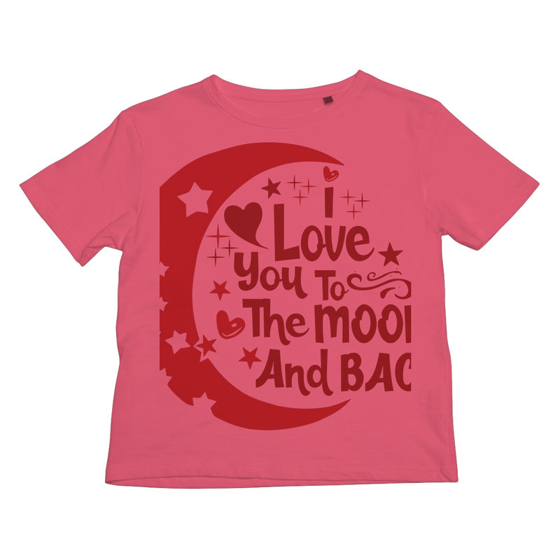 I Love You To The Moon & Back Kids Retail T-Shirt - Staurus Direct