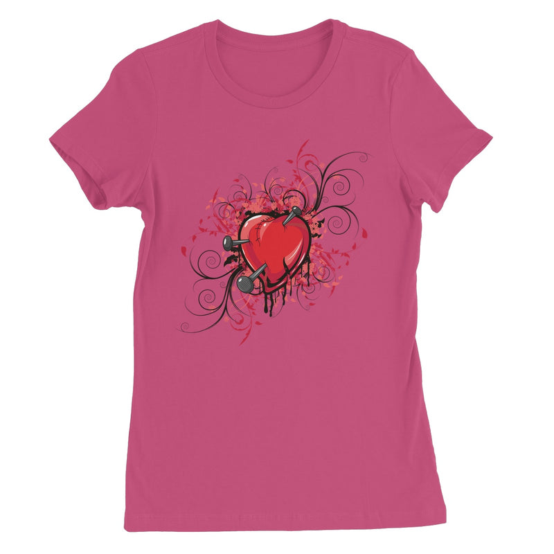 Nail In The Heart Women's Favourite T-Shirt - Staurus Direct