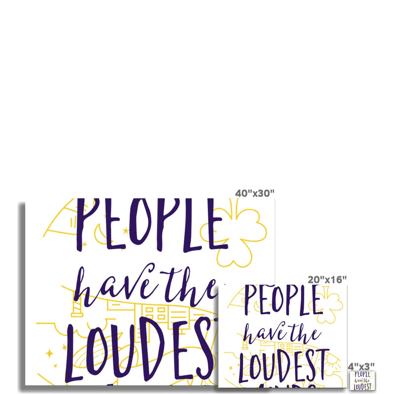 Loudest People C-Type Print - Staurus Direct