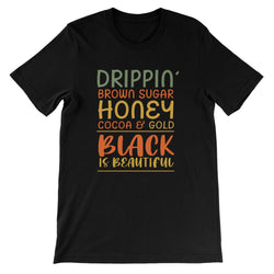 Black Is Beautiful Unisex Short Sleeve T-Shirt - Staurus Direct