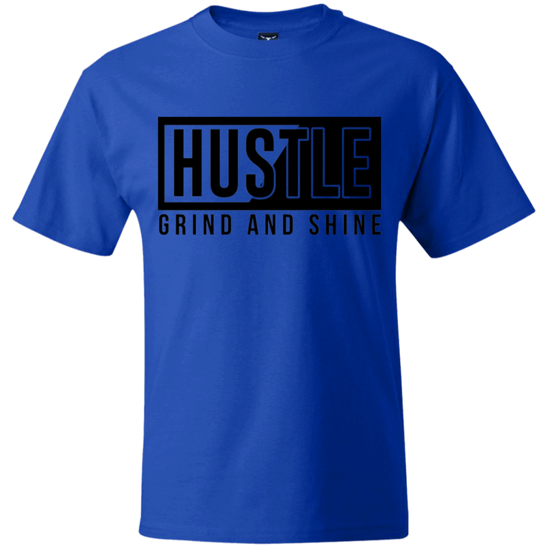 Hustle Grind & Shine Beefy T-Shirt
