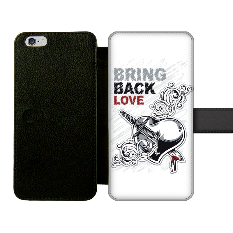 Bring Back Love Front Printed Wallet Cases
