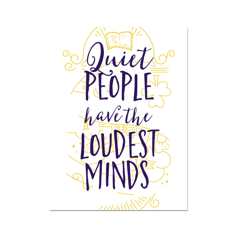 Loudest People Hahnemühle Photo Rag Print - Staurus Direct