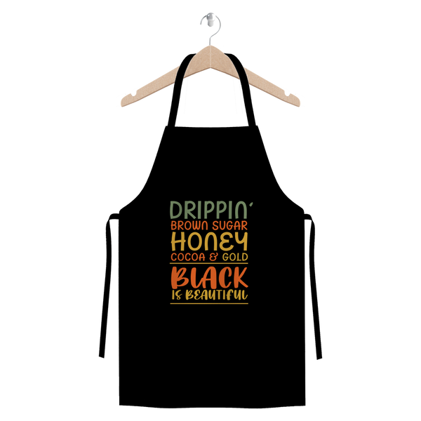 Black Drippin Premium Jersey Apron - Staurus Direct