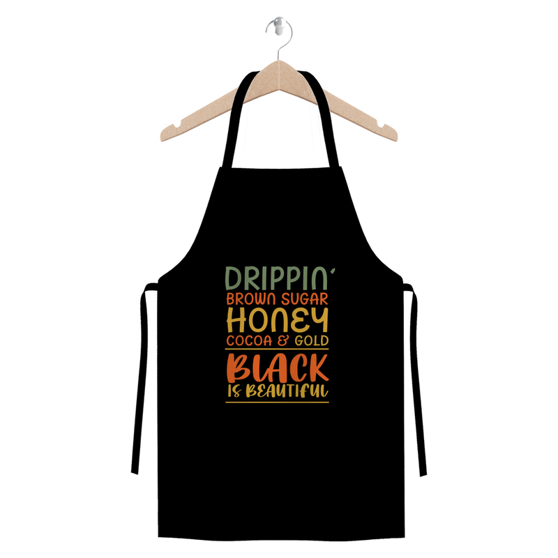 Black Drippin Premium Jersey Apron - Staurus Direct