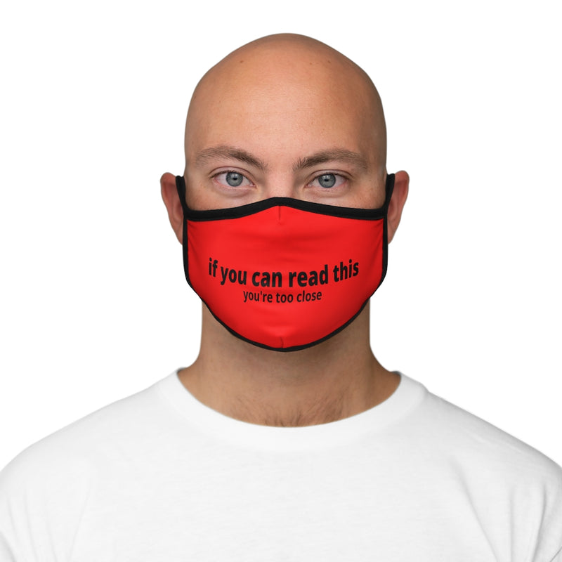 RD01 Fitted Polyester Face Mask - Staurus Direct