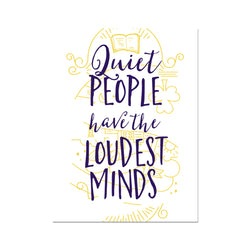 Loudest People Photo Art Print - Staurus Direct