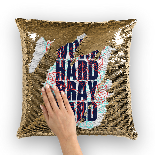 WHPH Drippin Sequin Cushion Cover