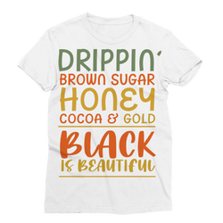 Black Drippin Classic Sublimation Women's T-Shirt - Staurus Direct