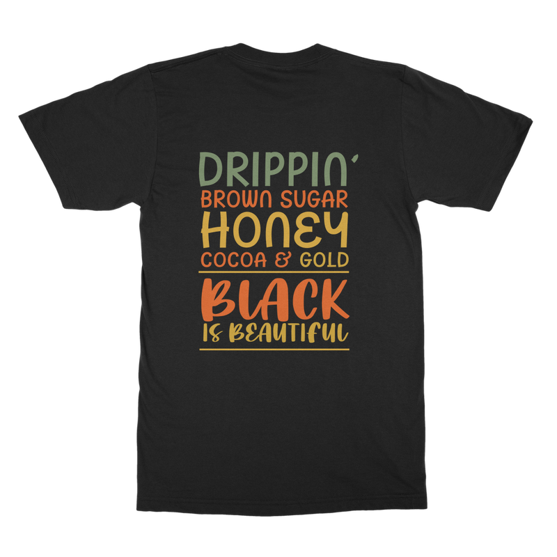 Black Drippin Classic Adult T-Shirt