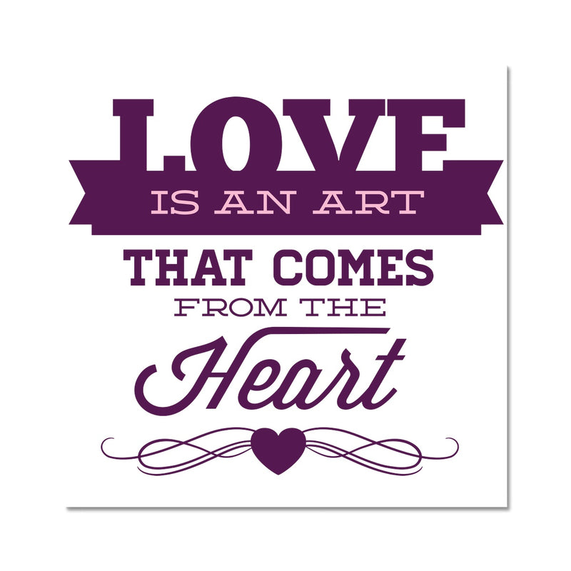 Love Is An Art C-Type Print - Staurus Direct