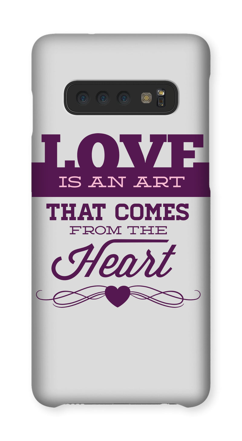 Love Is An Art Phone Case - Staurus Direct