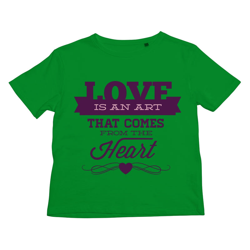 Love Is An Art Kids Retail T-Shirt - Staurus Direct