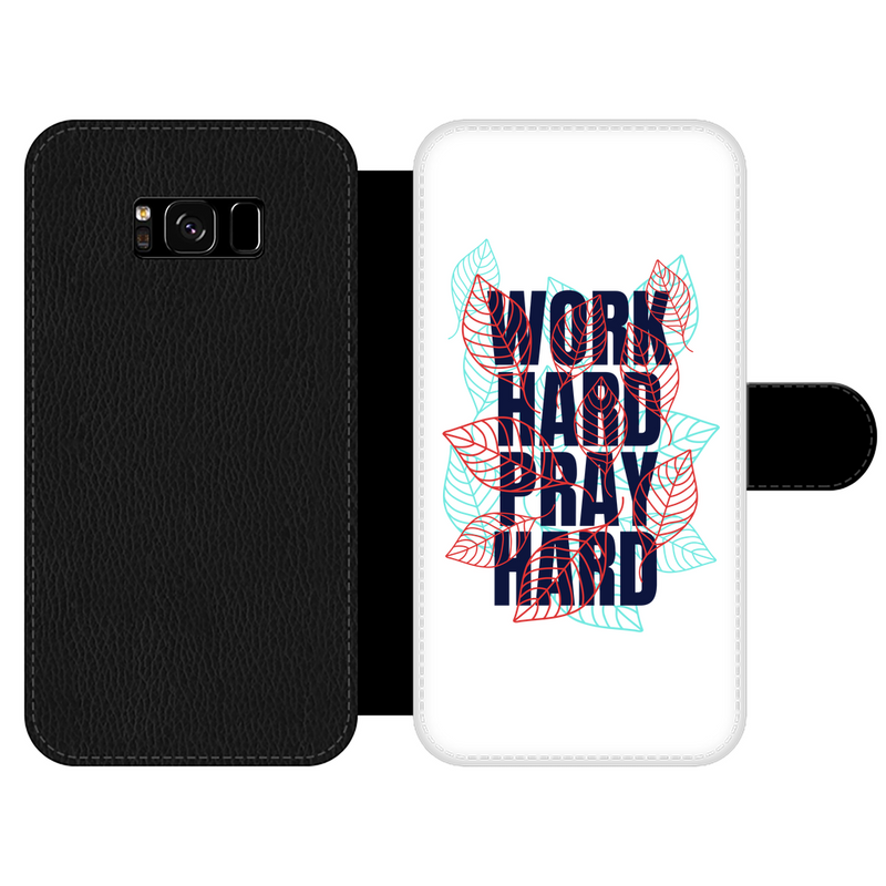 WHPH Front Printed Wallet Cases