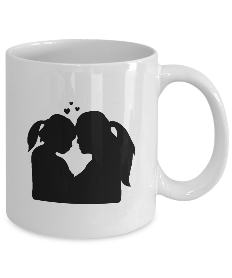 The Love Mother| Unique Design Stay Cool Coffee Mug | White Cool Coffee Mug