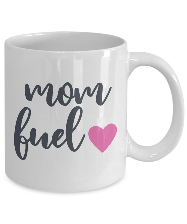 Mom fuel | Unique Design Stay Cool Coffee Mug | White Cool Coffee Mug
