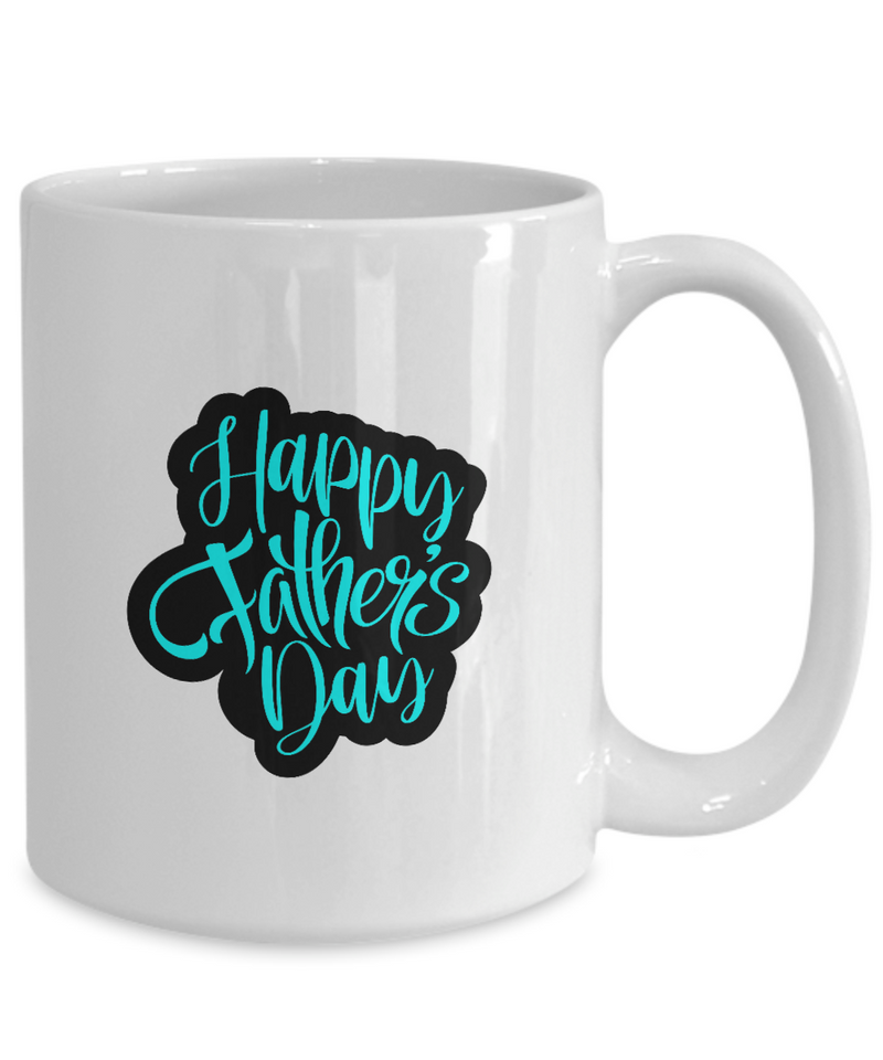White Coffee Mug Happy Fathers Day Mug  fathers Day Gift Lovers Gift To Dad  Presents Gifts| White Cool Coffee Mug