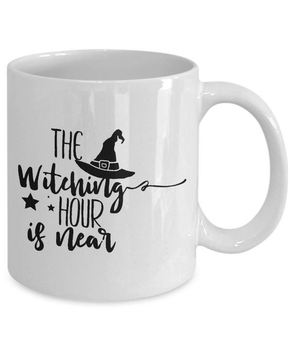 Witching Hour Is Near White Mug