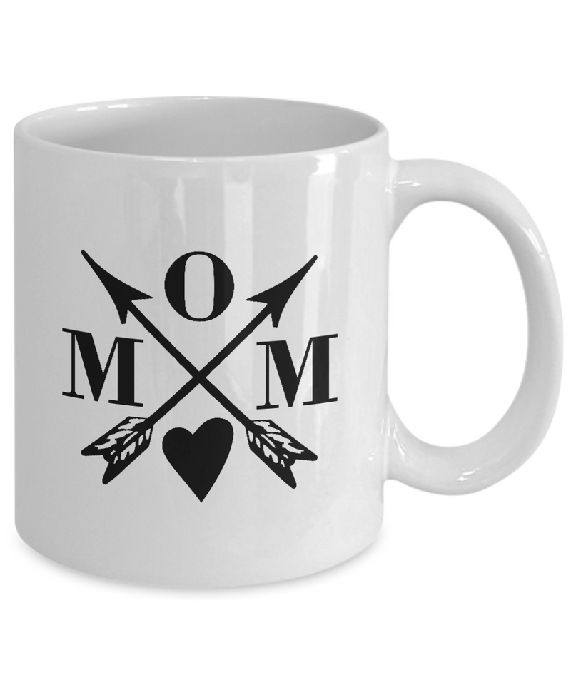 Mom Cross |  White Cool Coffee Mug