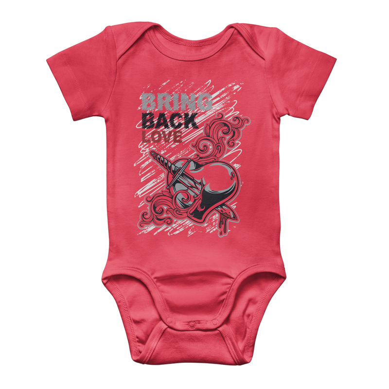 Bring Back Love Classic Baby Onesie Bodysuit