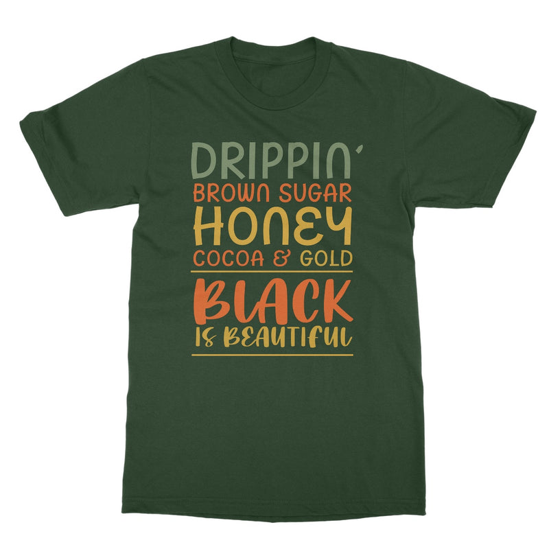 Black Is Beautiful Softstyle T-Shirt - Staurus Direct