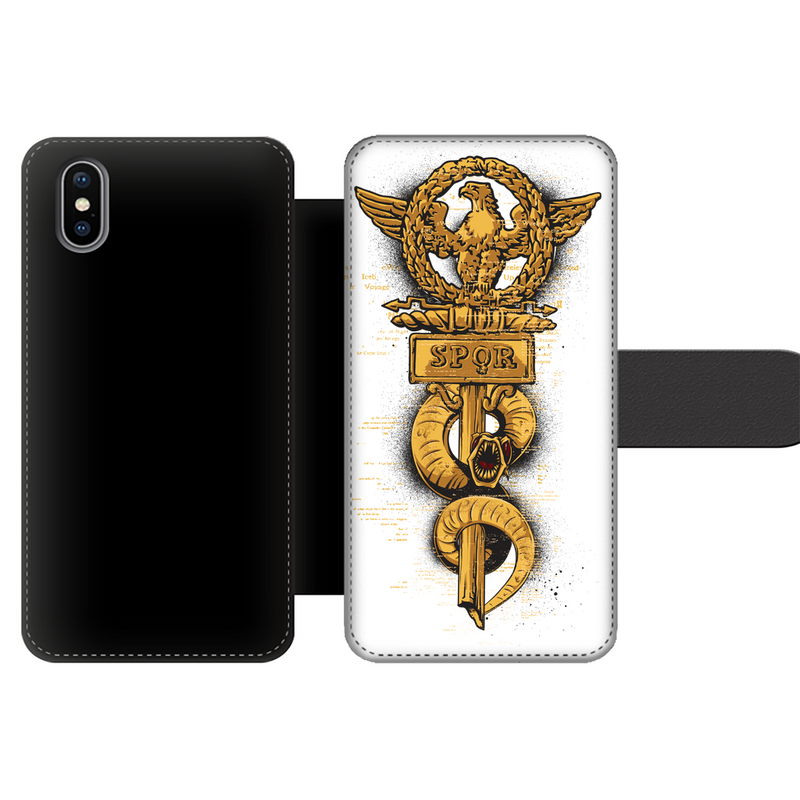 Golden Spore Front Printed Wallet Cases