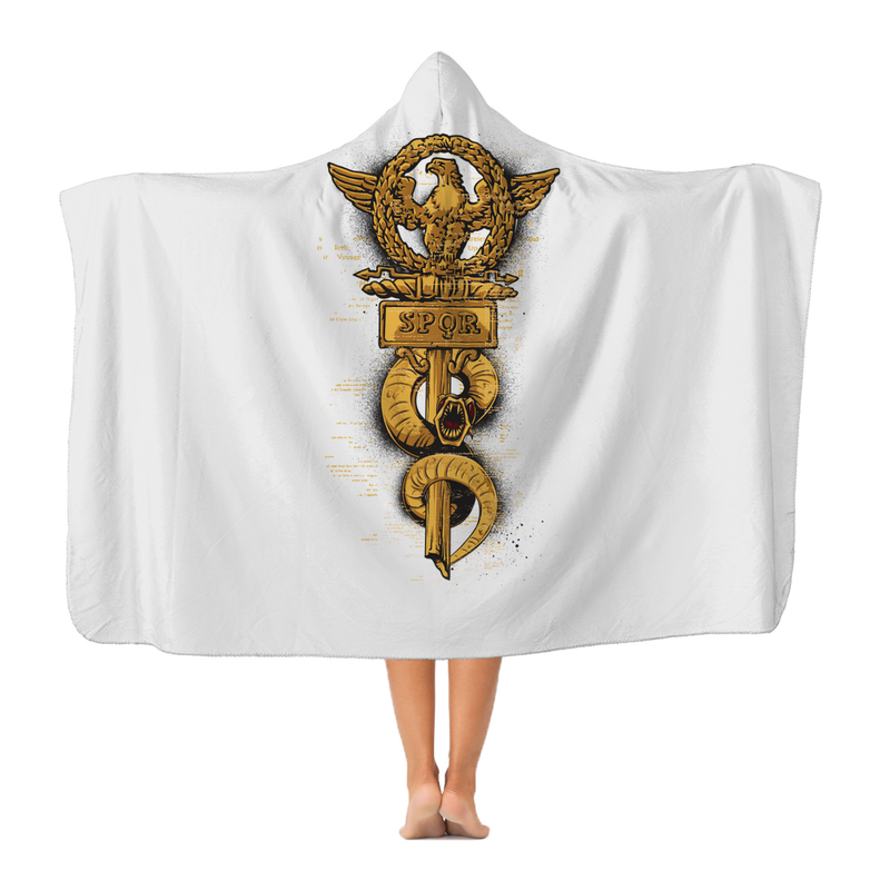 Golden Spore Drippin Classic Adult Hooded Blanket